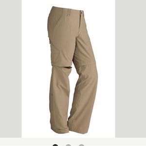 MARMOT WOMENS CONVERTIBLE PANTS SZ 12